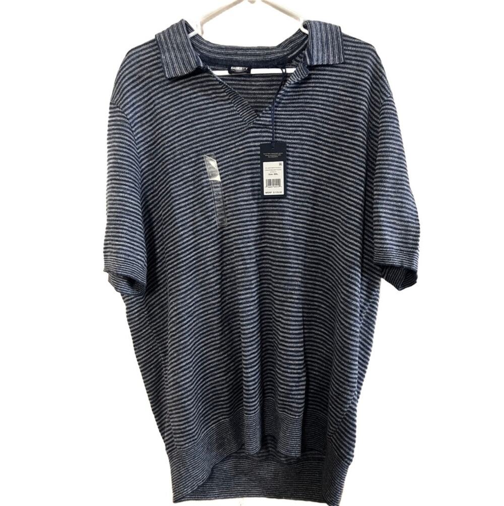 Striped Faherty Polo - Picture 1 of 3